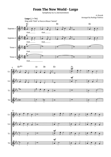 Largo (2nd movement of the Symphony no. 9 'From The New World')