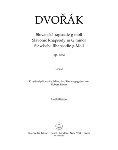 Slavonic Rhapsody in G Minor, Opus 45, No. 2