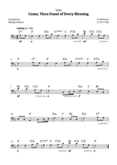 Come Thou Fount of Every Blessing