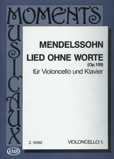 Lied ohne Worte op. 109