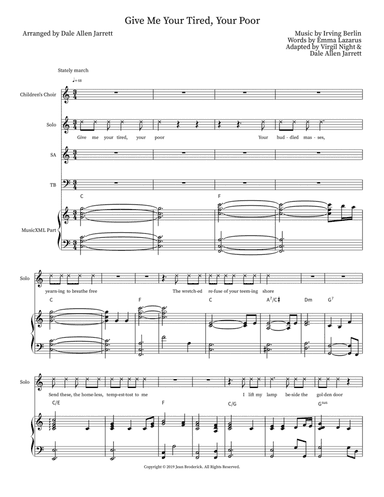 Give Me Your Tired, Your Poor