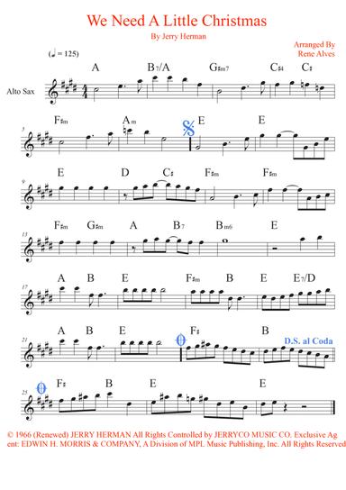 We Need A Little Christmas