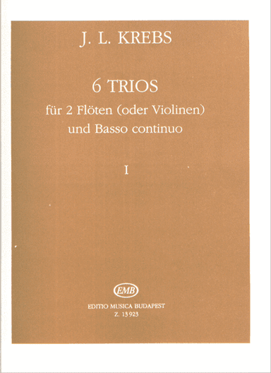 6 Trios Fur 2 Floten Und Basso Continuo 1