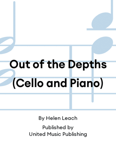 Out of the Depths (Cello and Piano)