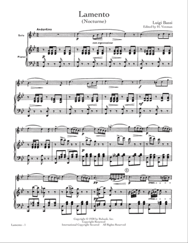 Lamento (Nocturne)