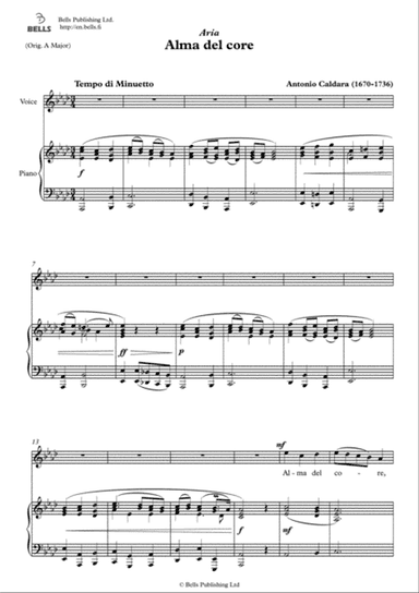 Alma del core (A-flat Major)