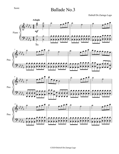 Ballade No.3