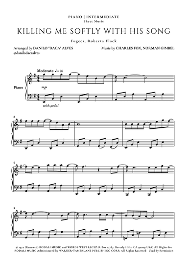 Killing Me Softly With His Song