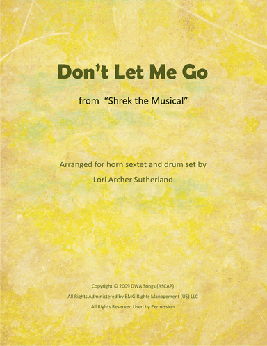 Don't Let Me Go