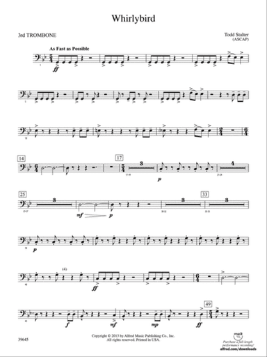 Whirlybird: 3rd Trombone