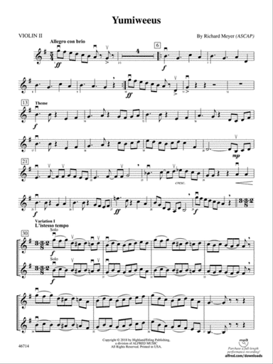 Yumiweeus: 2nd Violin