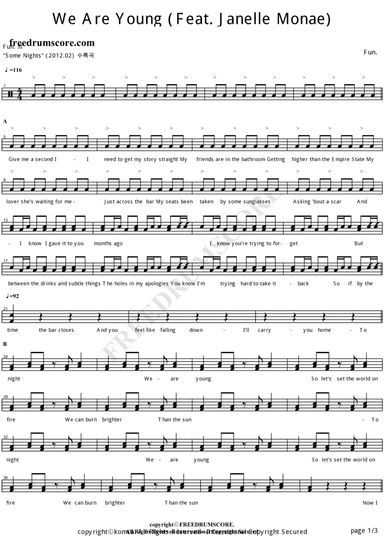 We Are Young (feat. Janelle Monae)