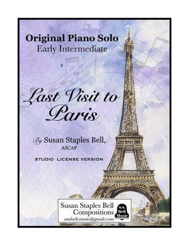 Last Visit to Paris, STUDIO License