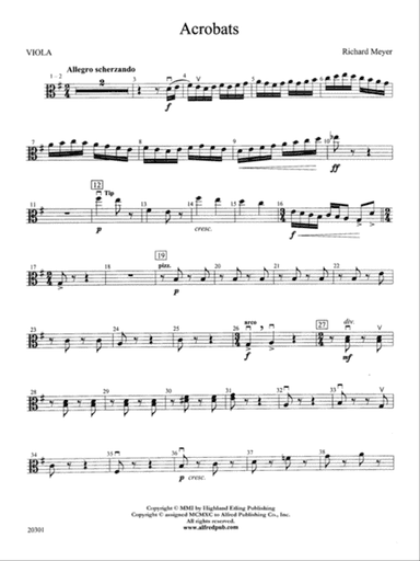 Acrobats: Viola