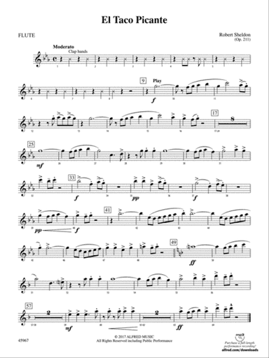 El Taco Picante: Flute