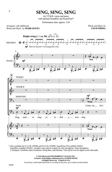Sing, Sing, Sing