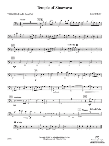 Temple of Sinawava: (wp) 1st B-flat Trombone B.C.