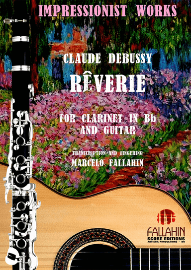 RÊVERIE - CLAUDE DEBUSSY - FOR CLARINET IN Bb AND GUITAR