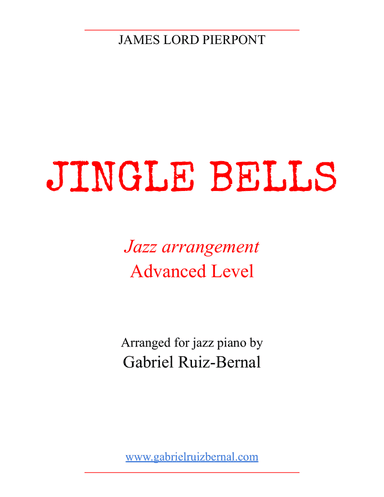 JINGLE BELLS (jazz piano arrangement)