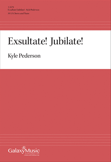 Exsultate! Jubilate!