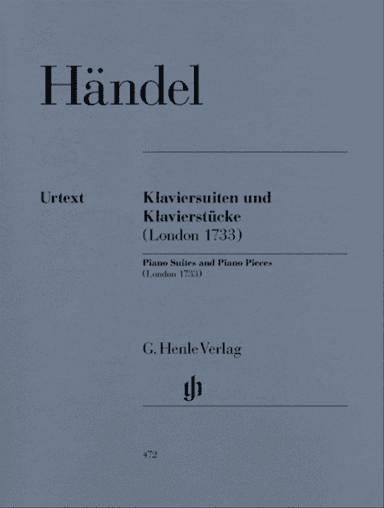 Piano Suites And Piano Pieces (London 1733)