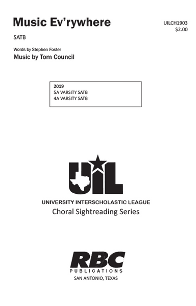 Music Ev'rywhere (SATB)