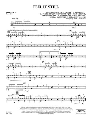 Feel It Still - Percussion 1