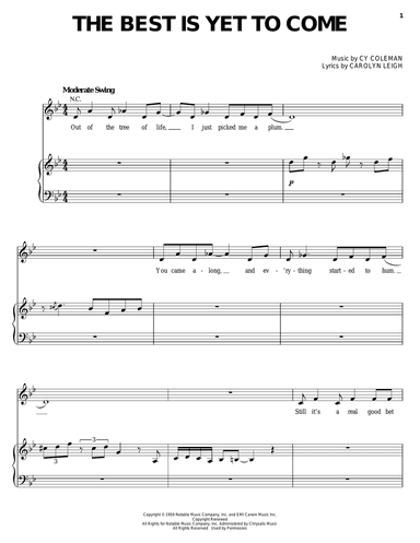 The Best Is Yet To Come