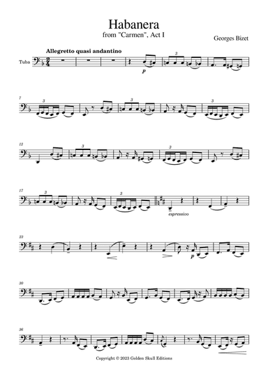 Habanera from "Carmen"