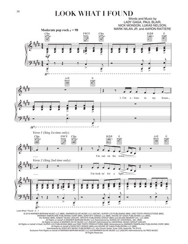 Look What I Found (from A Star Is Born)