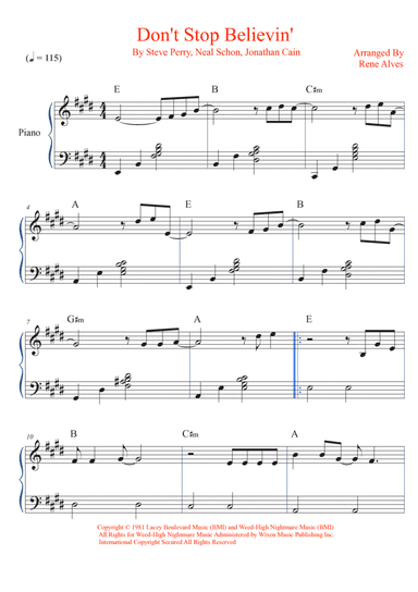 Don't Stop Believin'