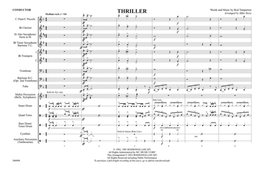 Thriller: Score