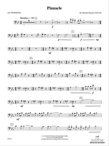 Pinnacle: 2nd Trombone