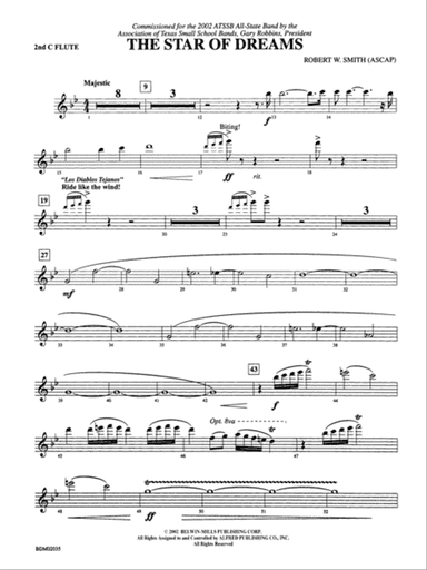 The Star of Dreams: 2nd Flute