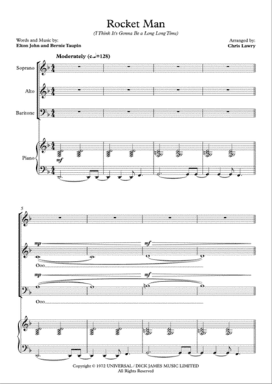 Rocket Man (i Think It's Gonna Be A Long Long Time)