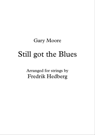 Still Got The Blues