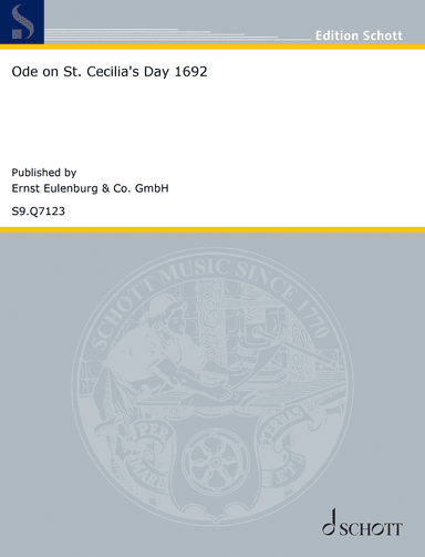 Ode on St. Cecilia's Day 1692