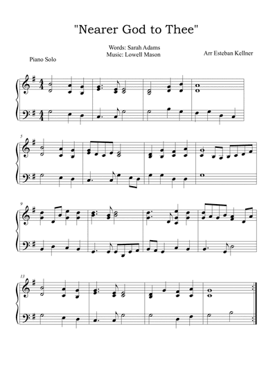 Nearer, My God, To Thee