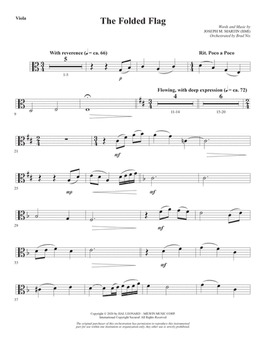 The Folded Flag - Viola