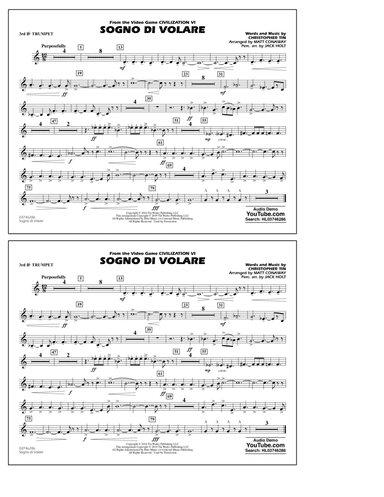 Sogno di Volare (from Civilization VI) (arr. Matt Conaway) - 3rd Bb Trumpet