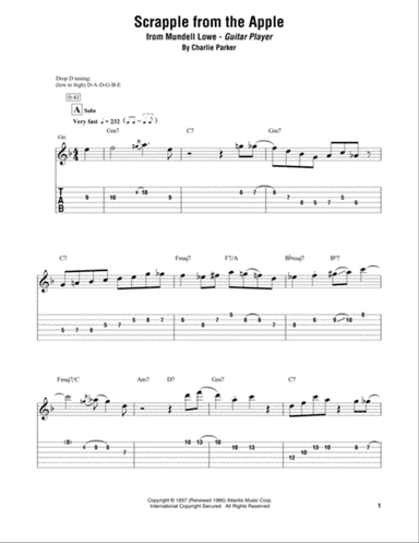 Scrapple From The Apple