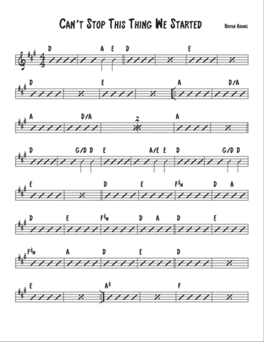 Can't Stop This Thing We Started