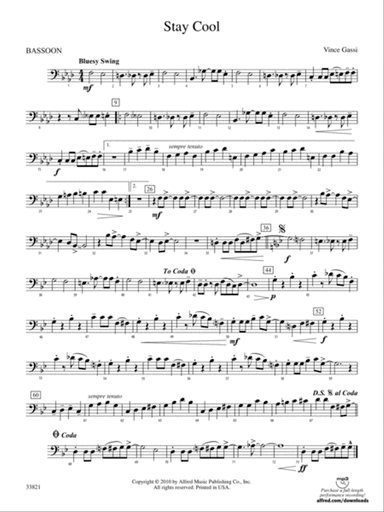 Stay Cool: Bassoon
