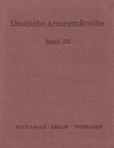 German Military Marches Vol.3