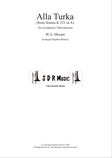 Alla Turka (Turkish March) for Symphonic Tuba Quartet