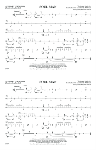 Soul Man: Auxiliary Percussion