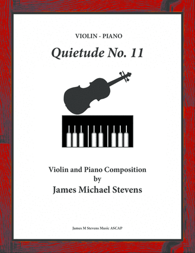 Quietude No. 11 - Violin & Piano