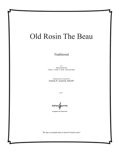 Old Rosin the Beau