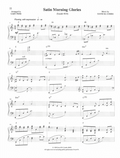 Satin Morning Glories