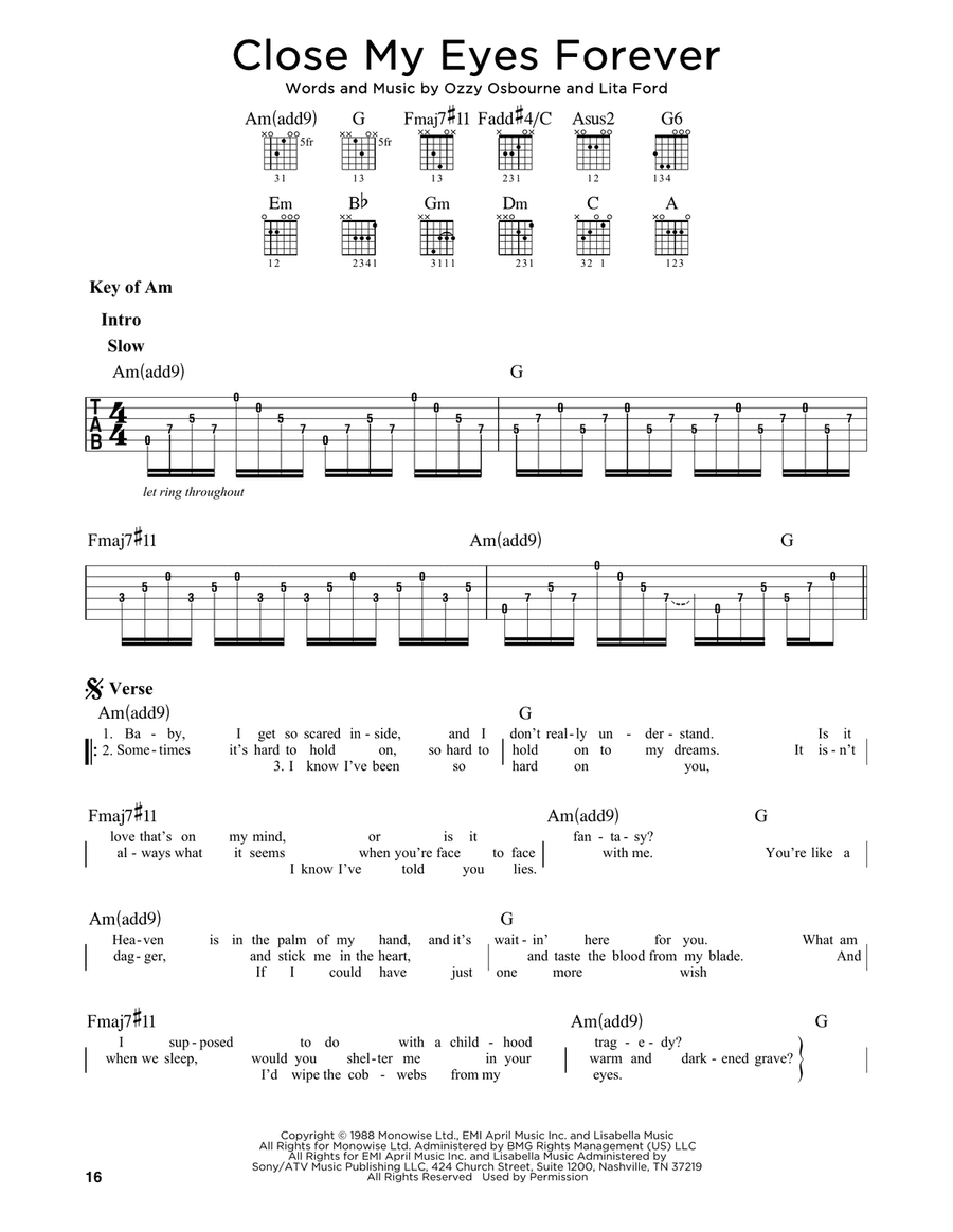 Close My Eyes Forever